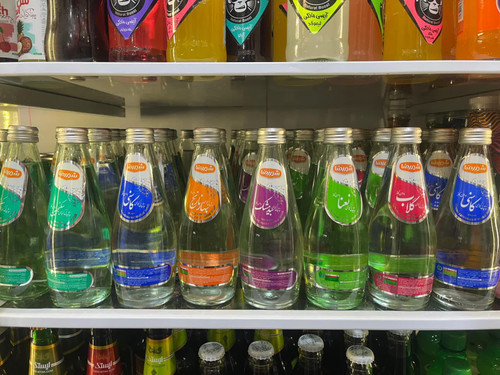 شربت گلاب زعفران