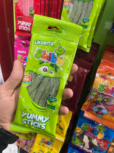 پاستیل شکری با طعم سیب