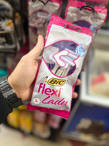 تیغ ژیلت سه لبه ی 3 عددی ویژه بانوان