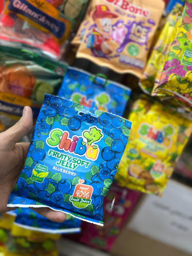 پاستیل بلوبری شیبابا